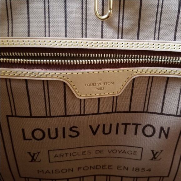 Authentic LOUIS VUITTON NEVERFULL MM - Picture 10 of 16